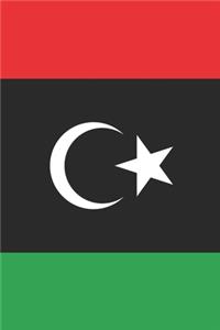 Libya Travel Journal - Libya Flag Notebook - Libyan Flag Book
