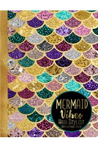 Mermaid Vibes Hair Stylist Appointment Book