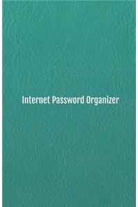 Internet Password Organizer: An Organizer for All Your Passwords with Table of Contents, 5.5x8.5 Inches