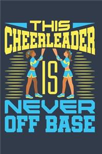 This Cheerleader Is Never Off Base