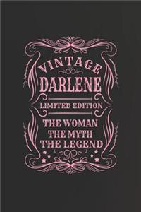 Vintage Darlene Limited Edition the Woman the Myth the Legend