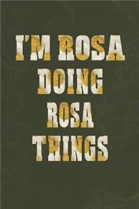 I'm Rosa Doing Rosa Things