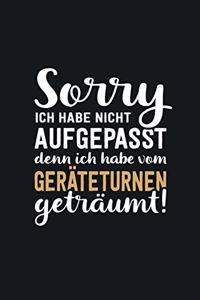 Ich habe vom Geräteturnen geträumt