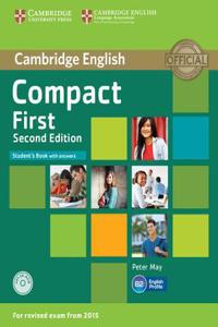 Compact First Student's Book with Answers