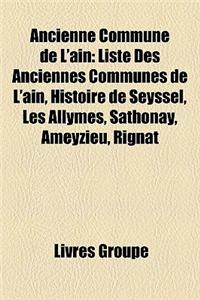 Ancienne Commune de L'Ain