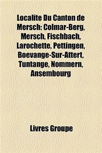 Localit Du Canton de Mersch
