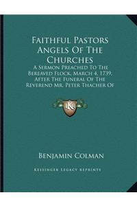 Faithful Pastors Angels Of The Churches