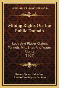 Mining Rights On The Public Domain