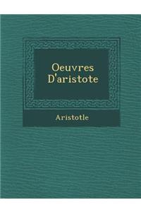 Oeuvres D'Aristote