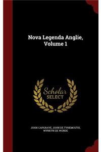 Nova Legenda Anglie, Volume 1