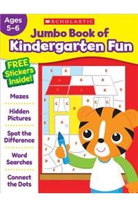 Jumbo Book of Kindergarten Fun Workbook