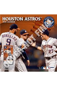 Houston Astros 2019 12x12 Team Wall Calendar