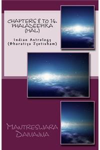 Chapters 8 to 14. Phaladeepika (Mal.)