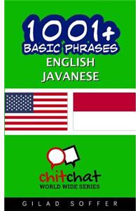 1001+ Basic Phrases English - Javanese