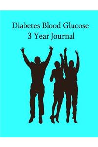 Diabetes Blood Glucose 3 Year Journal