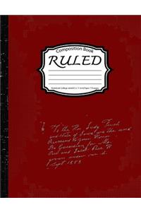 Ruled Composition