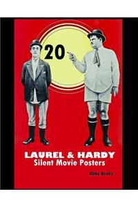 20 Laurel and Hardy Silent Movie Posters