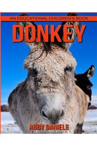 Donkey! An Educational Children's Book about Donkey with Fun Facts & Photos