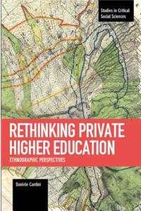 Rethinking Private Higher Education