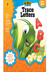 Trace Letters, Ages 3 - 5