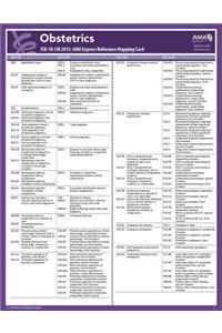 ICD-10 Mappings 2015 Express Reference Coding Card