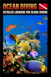 Ocean Diving Detailed Logbook For Scuba Divers
