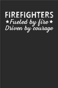 Firefighter fueled by fire driven by courage