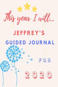 This Year I Will Jeffrey's 2020 Guided Journal