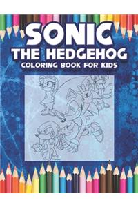 Sonic The Hedgehog Coloring Book For Kids