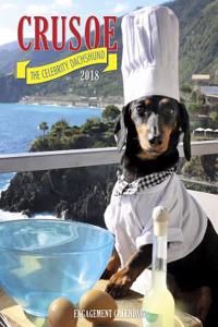 Crusoe the Celebrity Dachshund 2018 Engagement Calendar