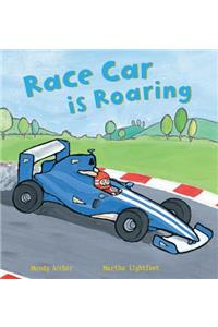 Race Car Is Roaring
