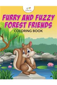 Furry and Fuzzy Forest Friends Coloring Book
