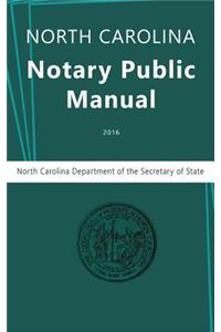 North Carolina Notary Public Manual, 2016