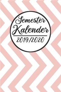 Semester Kalender 2019 / 2020