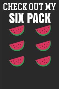 Check out my six pack