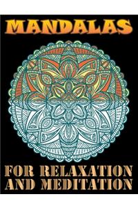 Mandalas for Relaxation and Meditation