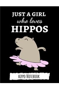 Just A Girl Who Loves Hippos