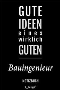 Notizbuch für Bauingenieure / Bauingenieur / Bauingenieurin