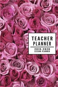 Teacher Planner: 24 hours Daily Planner for Teacher - Academic Year 365 days Lesson Plan and Record Book with Chalkboard Cover for Best Teachers - Lesson Planning fo