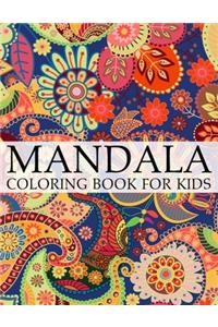 Mandala Coloring Book For Kids