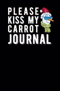 Please Kiss My Carrot Journal