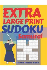 Extra Large Print Sudoku Samurai