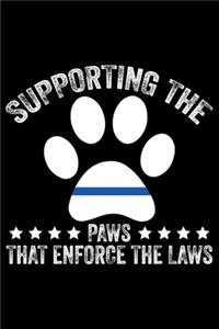 Supporting The Paws That Enforce The Laws