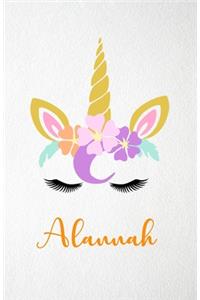 Alannah A5 Lined Notebook 110 Pages
