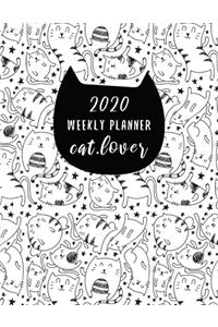 2020 Weekly Planner Cat