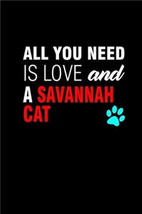All you need is love and Savannah cat