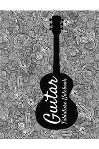 MUSIC PAPER Note Book - Guitar Chord, Standard Staff & Tablature