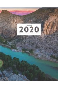 2020 Weekly & Monthly View Planner