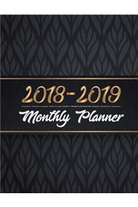 2018-2019 Monthly Planner