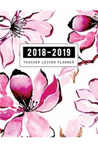 2018-2019 Teacher Lesson Planner